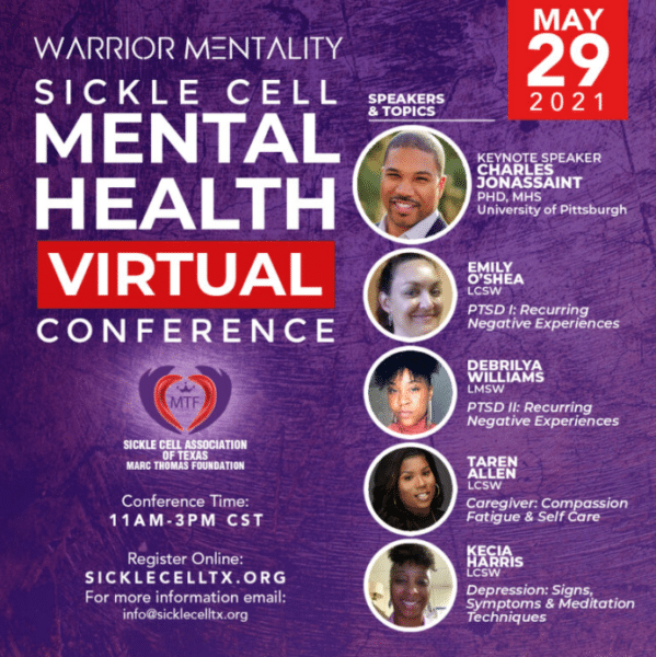 Sickle Cell Mental Health Virtual Conference Sick Cells